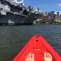 Photo taken at Manhattan Kayak + SUP by Creighton D. on 8/13/2017