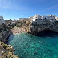 Photo taken at Polignano a Mare by Pınar on 10/30/2023
