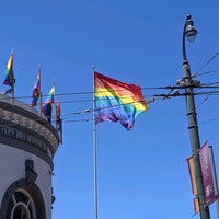 Photo taken at Castro Pride Flag Pole by @SDWIFEY on 6/13/2021