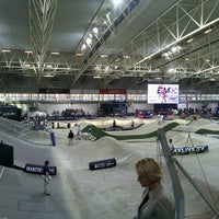 Photo taken at National Cycling Centre - BMX by RebeccaWho on 4/20/2013