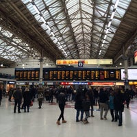 Photo taken at London Victoria Railway Station (VIC) by T. M. on 3/14/2015