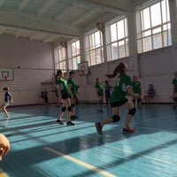 Photo taken at Школа № 15 by Karolina A. on 2/26/2016