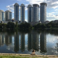 Photo taken at Мосфильмовский пруд by Максим А. on 8/21/2020