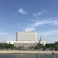 Photo taken at Новоарбатский мост by Максим А. on 5/18/2021