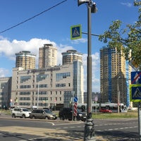 Photo taken at metro Strogino by Максим А. on 8/21/2020