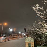 Photo taken at 桜宮橋 (銀橋) by Kuma on 3/25/2023