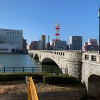 Photo taken at Bandai Bridge by Kuma on 2/13/2024