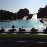 Photo taken at Freibad West by Klaus H. on 7/27/2013