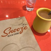Photo taken at Snooze, an AM Eatery by Karmen T. on 10/13/2017