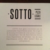 Photo taken at SOTTO - Pizza Legàle by Christian S. on 5/10/2013