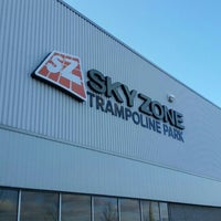 Photo taken at Sky Zone by Doug T. on 2/14/2016