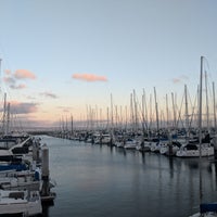 Photo taken at South Beach Marina by James B. on 2/15/2018