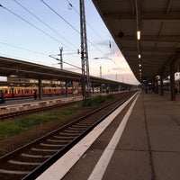 Photo taken at Bahnhof Berlin-Lichtenberg by Christina M. on 7/30/2016