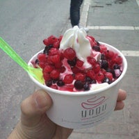 Photo taken at YOGU Premium Frozen Yogurt by the Γιώργος Ε. on 4/20/2013
