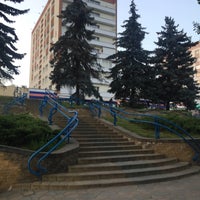 Photo taken at Сквер имени Притыцкого by Artemiy (Wellwod) N. on 8/11/2017