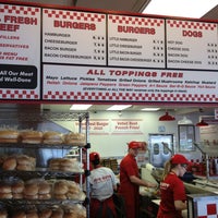 Photo taken at Five Guys by Jacques S. on 1/28/2013
