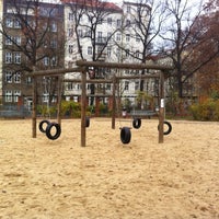 Photo taken at Spielplatz am Arkonaplatz by Ansgar K. on 11/17/2012