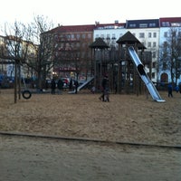 Photo taken at Spielplatz am Arkonaplatz by Ansgar K. on 12/30/2012