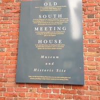 Foto tirada no(a) Old South Meeting House por Jess D. em 12/2/2012