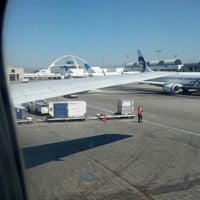 Photo taken at LAX Shuttle Stop - T7 by J D. on 10/1/2012