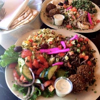 Photo taken at King of Falafel by Lily on 2/24/2014