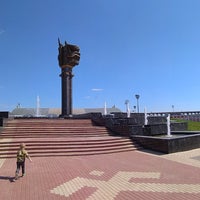 Photo taken at Площадь Дружбы Народов by Valerio S. on 5/13/2018