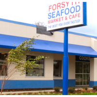 Foto tirada no(a) Forsyth Seafood Market &amp;amp; Cafe&amp;#39; por Forsyth Seafood Market &amp;amp; Cafe&amp;#39; em 1/7/2015