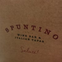 Photo taken at Spuntino Wine Bar &amp;amp; Italian Tapas by Allie on 6/19/2017