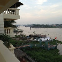 Photo taken at Victoria Chau Doc Hotel by Christie King E. on 12/21/2012
