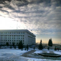 Photo taken at Гостиница «Айгуль» by Alexander C. on 12/14/2012