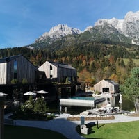 Photo taken at Naturhotel Forsthofgut by Edwin S. on 10/17/2022