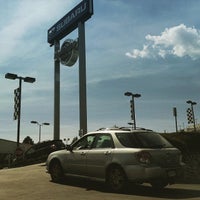 Photo taken at Heuberger Subaru by Zachary B. C. on 4/11/2015