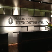 Photo taken at Hotel Presidente Intercontinental by Sergio C. on 5/18/2013