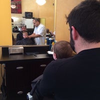 Photo taken at Chelsea Barbers by Stephanie C. on 3/8/2014