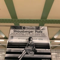 Photo taken at U Strausberger Platz by X X. on 8/2/2019