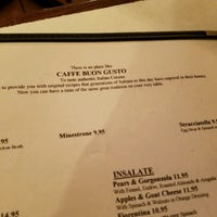 Photo taken at Caffe Buon Gusto - Manhattan by Eric F. on 3/1/2021