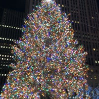 Photo taken at Rockefeller Center Christmas Tree by Lee D. on 12/23/2018