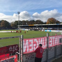 Photo taken at Hänsch-Arena by Andreas G. on 11/3/2019