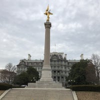 Photo taken at First Division Monument by Frozen T. on 2/11/2017
