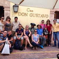 9/8/2014 tarihinde Journey Mexicoziyaretçi tarafından Hotel Boutique y Restaurante Casa Don Gustavo'de çekilen fotoğraf