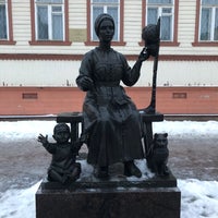 Photo taken at Памятник женам-берегиням семейного очага by Станислав Х. on 11/14/2019