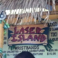 Photo taken at Laser Island by Patrice P. on 11/3/2012