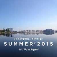 Photo taken at Munksjöbron by Jan P. on 8/22/2015