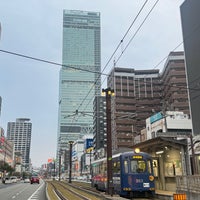 Photo taken at Hankai Tramway Abeno Station by mo 1. on 1/3/2024