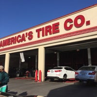 Photo taken at America&amp;#39;s Tire by martin free r. on 12/31/2015
