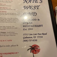 Photo taken at Nate&amp;#39;s Westend Seafood-Steaks by Jilly P. on 2/22/2020