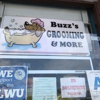 Photo taken at Buzz&amp;#39;s Grooming &amp;amp; More by Jenn E. on 3/25/2017