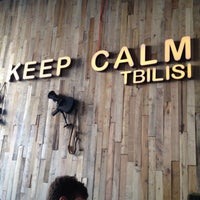 Photo taken at Keep Calm Tbilisi by Viktor S. on 1/14/2015