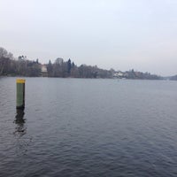 Photo taken at Griebnitzsee Strand by Andreas H. on 1/4/2016
