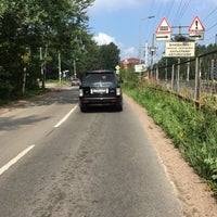 Photo taken at Железнодорожный переезд (11 км., ст. Озерки) by Misha K. on 7/22/2018